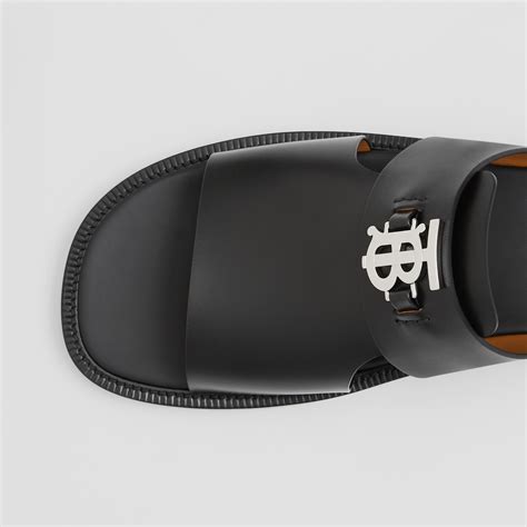 burberry flip flops men|burberry monogram motif leather sandals.